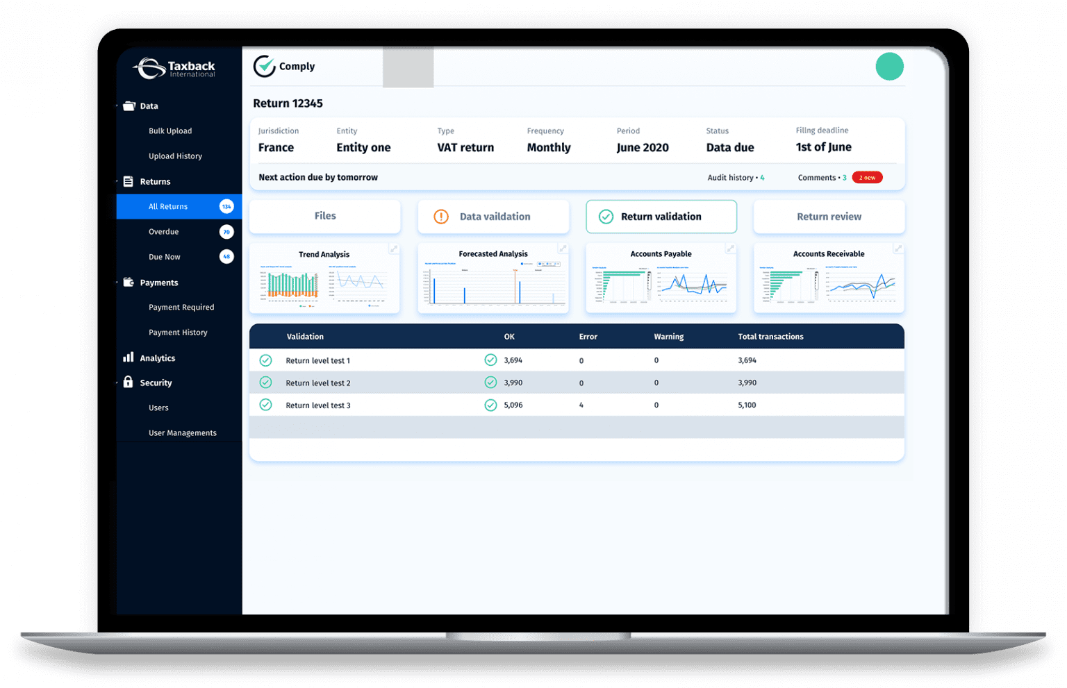 Comply | VAT Compliance Software | Taxback International