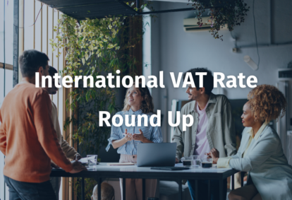 VAT Rate Round Up