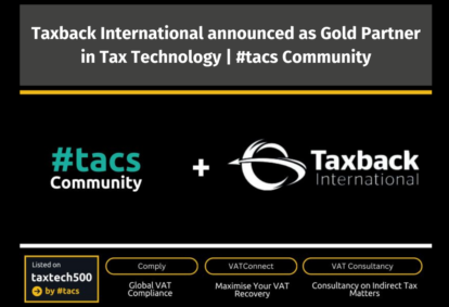 Taxback are gold partners in #tacs