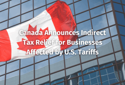 Canada Tax Relief U.S. Tariffs